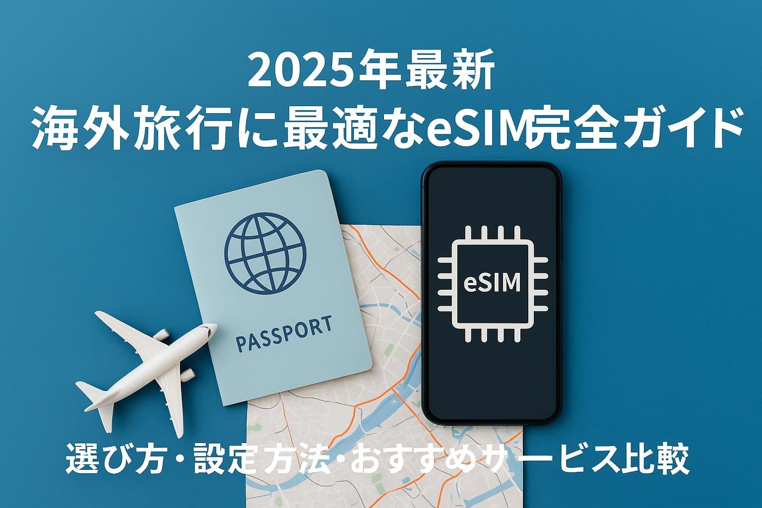 海外旅行の新常識!eSIMでスマートに世界とつながる完全ガイド(2025年最新版)